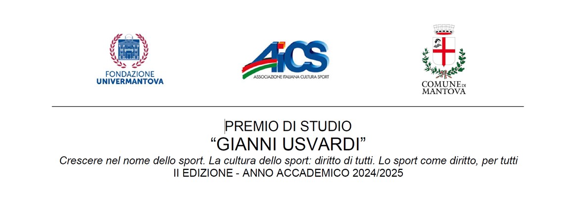 PREMIO DI STUDIO “GIANNI USVARDI” - A.A. 2024/2025